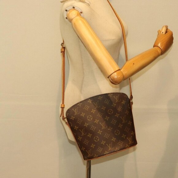 LOUIS VUITTON Monogram Drouot Shoulder Shoulder Bag - Picture 1 of 15